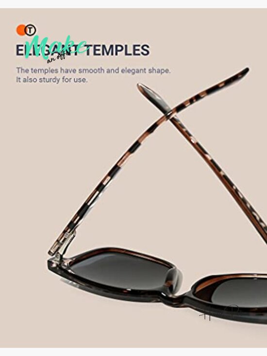 Classic Square Polarized Sunglasses UV Protection Lightweight main image 6